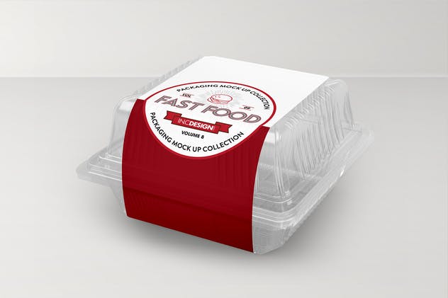 快餐食品包装样机v8 Fast Food Boxes Vol.8: Take Out Packaging Mockups插图(7)