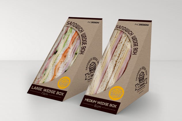 快餐食品包装样机v5 Fast Food Boxes Vol.5: Take Out Packaging Mockups插图(2)