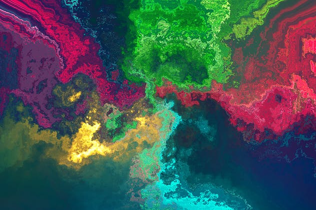 抽象银河系太空星云背景纹理 Textured Nebula Backgrounds插图1