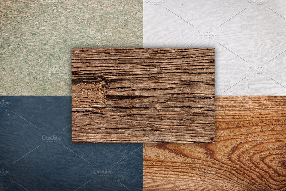 15款逼真真实木纹纹理合集4 Wood Textures Pack 4插图2