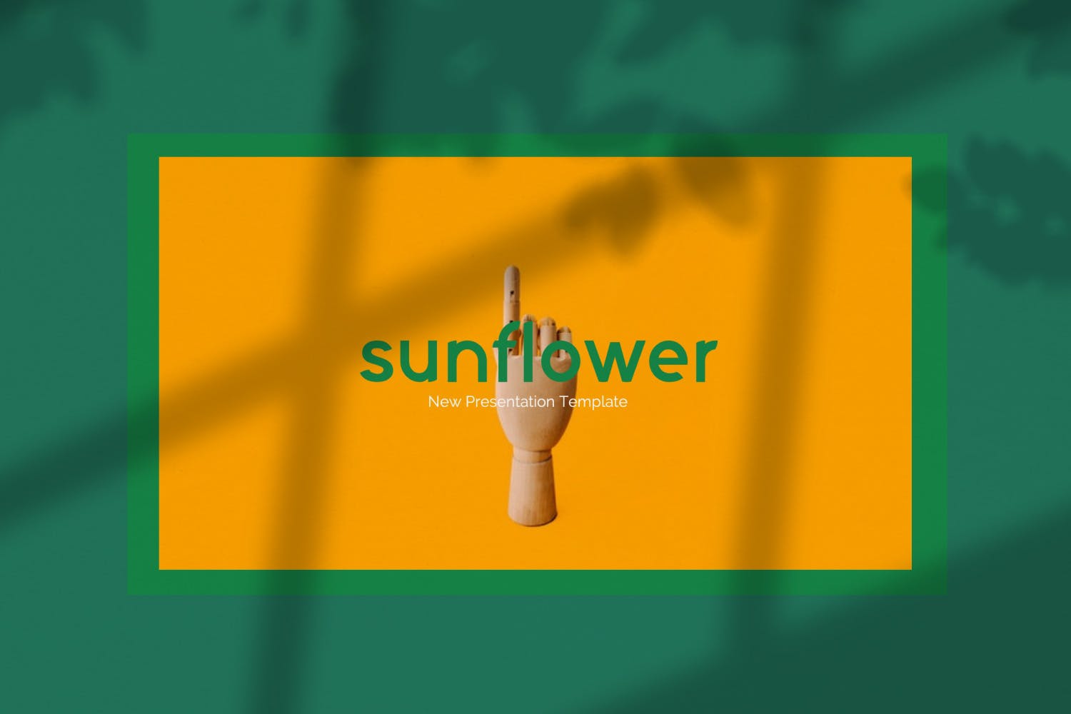摄影工作室介绍PPT模板素材下载 Sunflowers – Powerpoint插图1