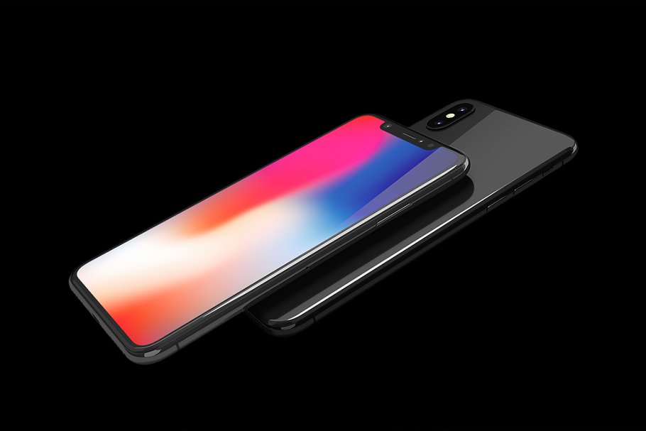 iPhone X 高清样机模板 iPhone X Mockup Set插图(2)