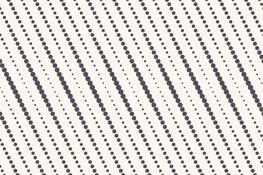 斑点星罗棋布的魅力图案纹理 Dotted Seamless Patterns. Set 1插图6