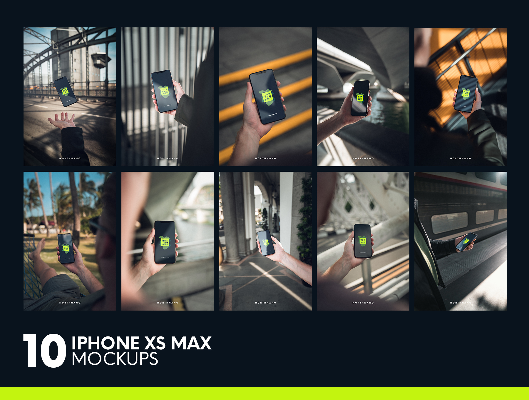 10 个带场景的iPhone XS MAX Mockups 样机下载 [PSD]插图(7)