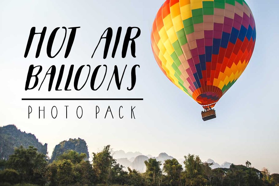 热气球旅行照片素材合集 hot air balloons, travel Photo Pack插图