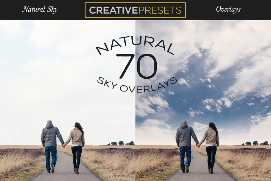 70种自然天空叠层背景 Perfect Sky Overlays插图(1)