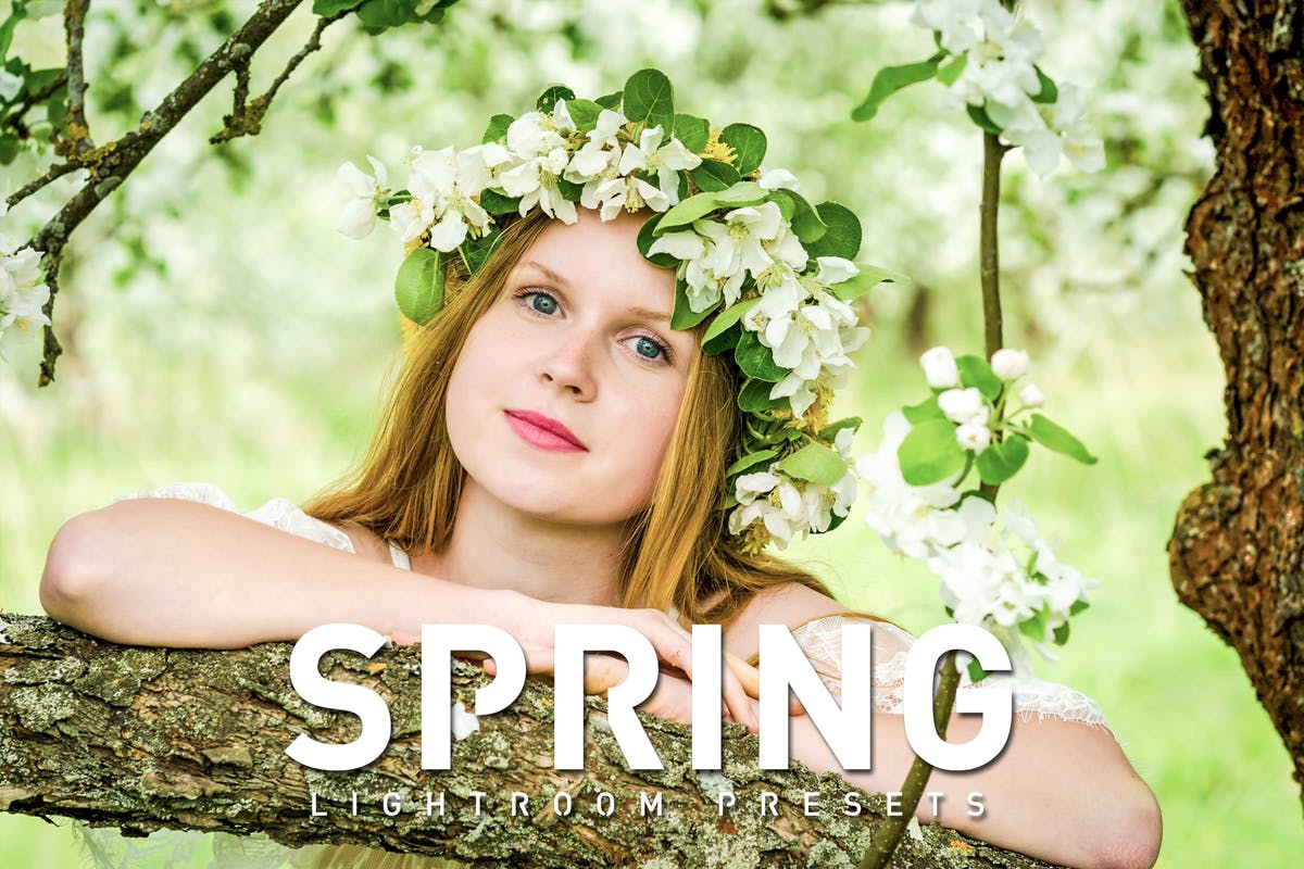 春季风景人像照片后期处理LR调色滤镜 Spring Lightroom Presets插图