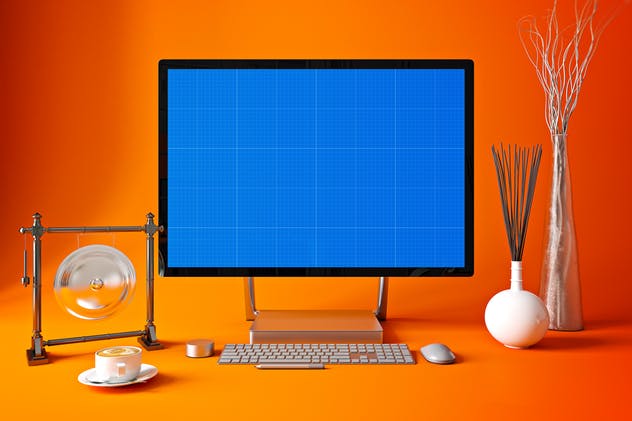 办公室场景微软一体机Surface样机模板合集 Surface in Studio插图10