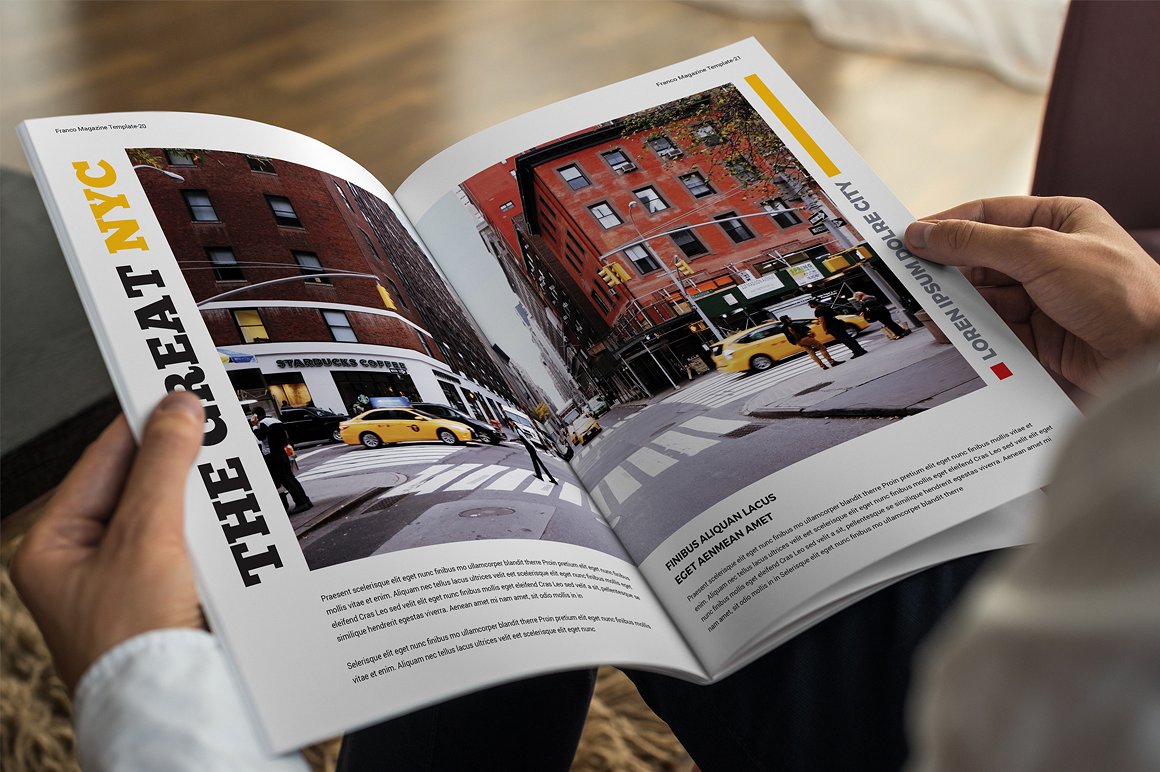 30页时尚的旅行、投资组合杂志模板下载[indd]插图(5)