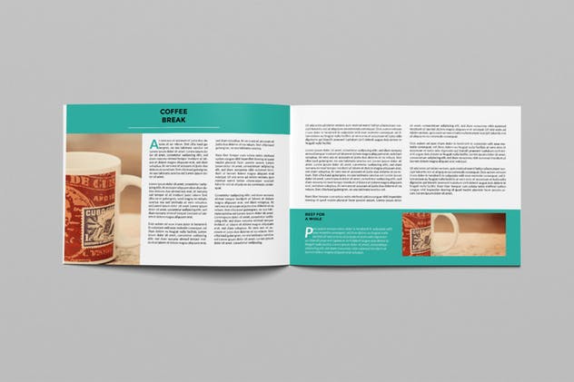 横向规格企业画册&产品目录设计模板 Landscape Magazine插图(7)