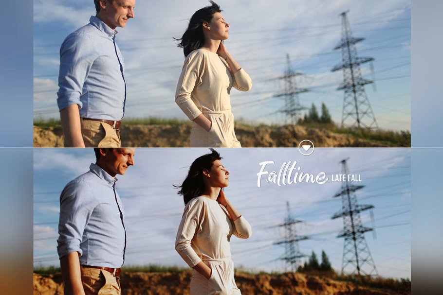 秋天的气息照片特效处理PS动作 Falltime – Autumn Photoshop Actions插图4