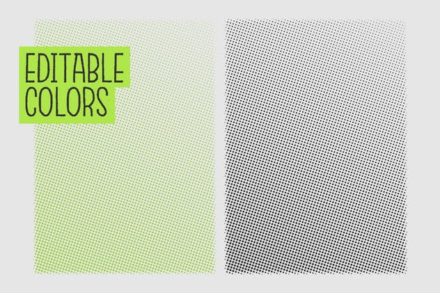 半色调渐变纹理包#1 Halftone Gradients #1 Texture Pack插图(8)
