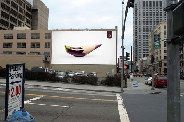 户外巨型海报广告牌样机套装 Billboard Mockup Set插图(8)
