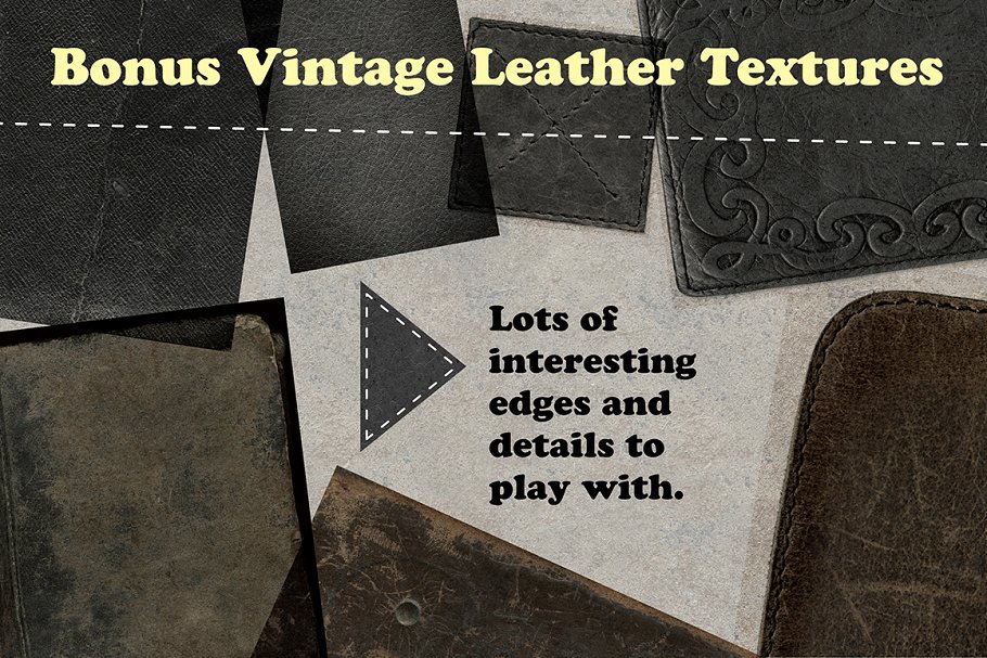 真皮纹理与图案素材 Real Leather Textures and Patterns插图5