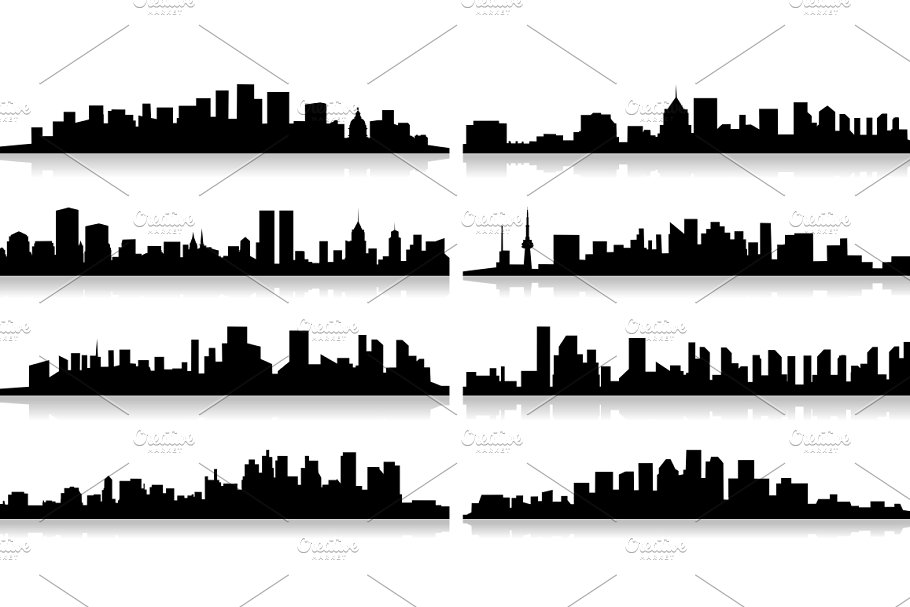 大自然&城市景观插图合集 City landscape插图(3)