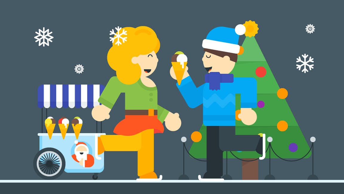 圣诞节&新年庆祝主题矢量插画素材 Christmas & New Year Illustrations插图1