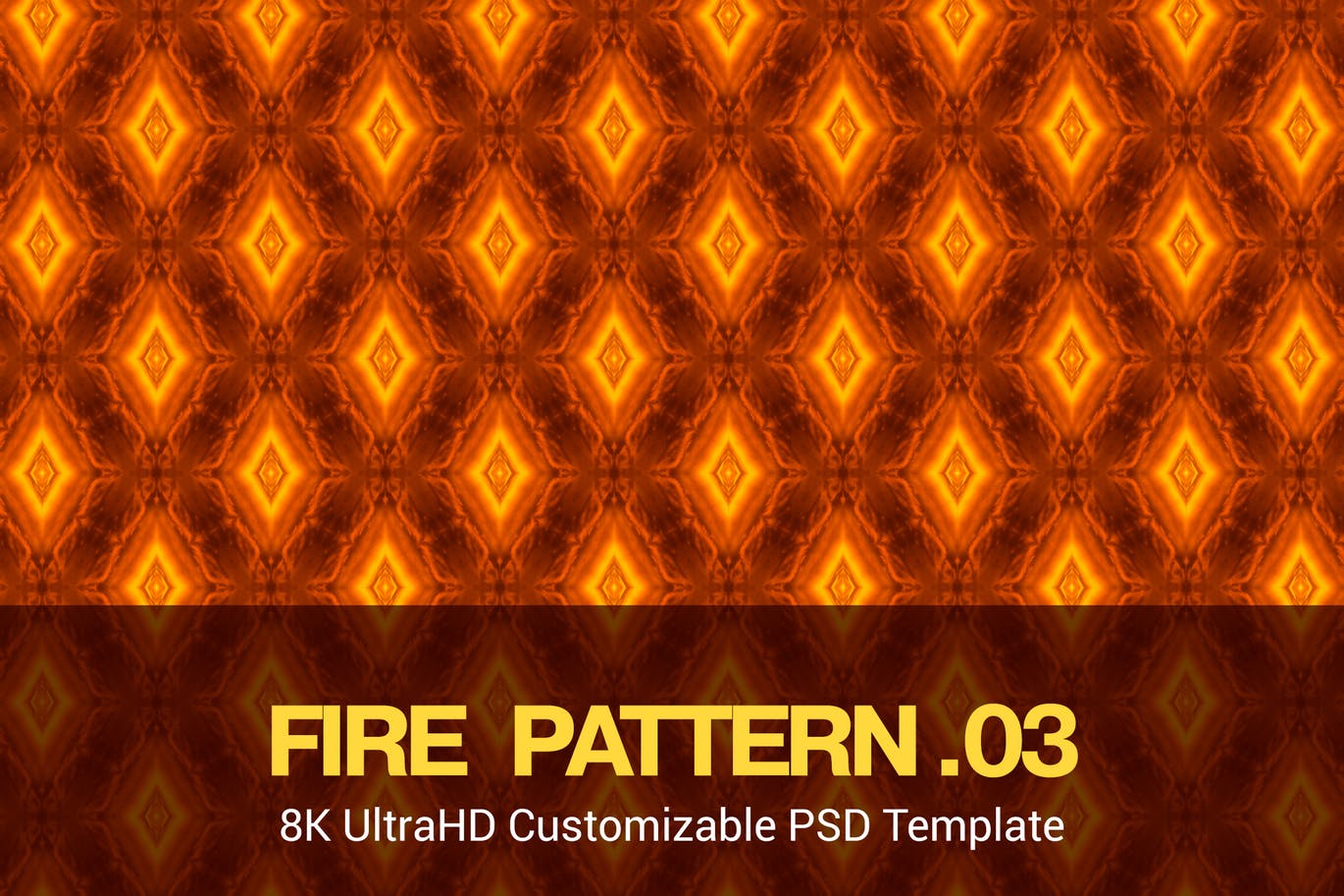 8K超高清无缝焰火/火花图案背景图素材v03 8K UltraHD Seamless Fire Pattern Background插图