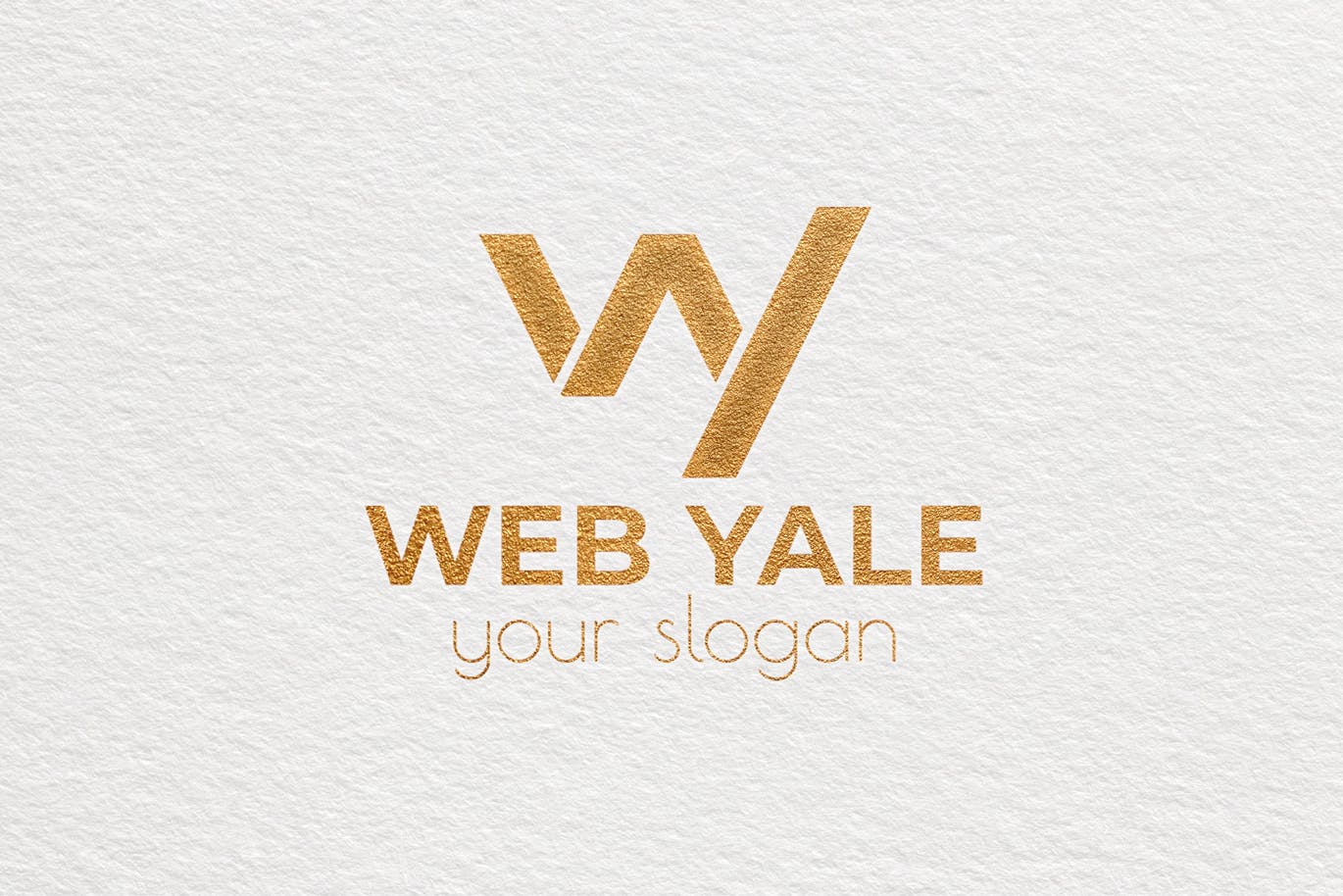 W&Y字母组合几何图形现代Logo设计第一素材精选模板 Web Yale Modern Logo Template插图(3)