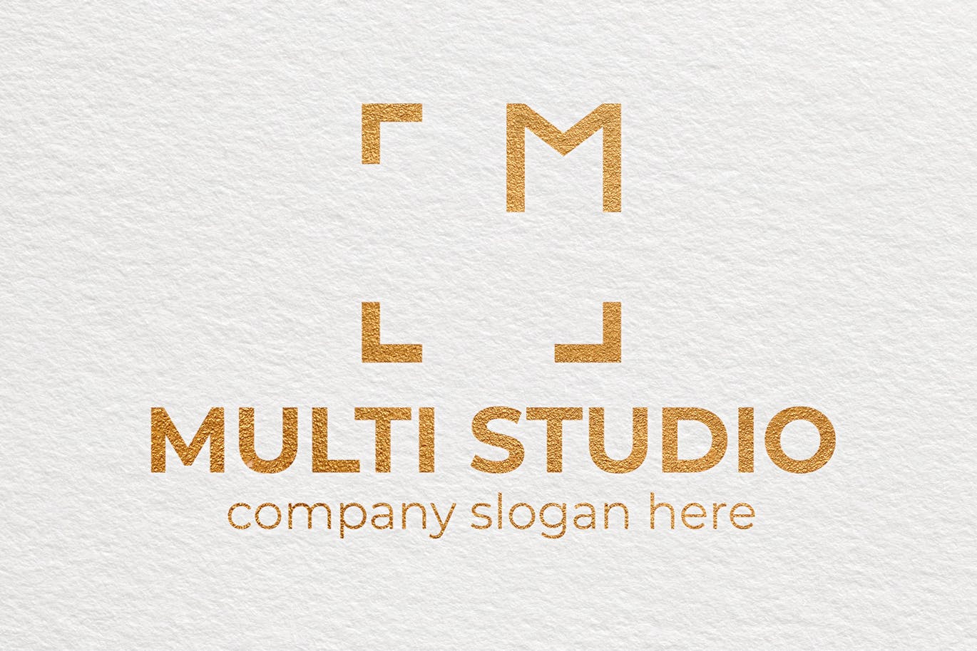 字母M创意图形企业品牌Logo设计第一素材精选模板 Letter Based Business Logo Template插图(3)