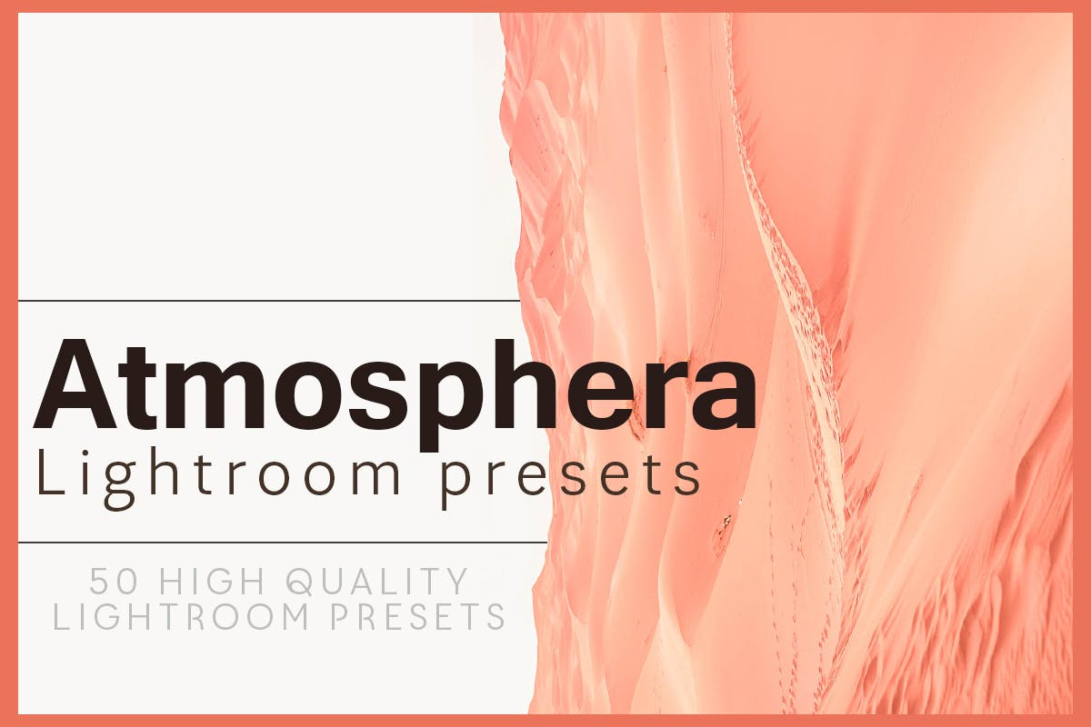 50种高质量多种风格LR照片调色预设 Atmosphera Lightroom Presets插图