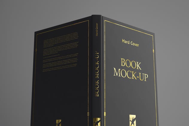 高端精装图书版式设计样机蚂蚁素材精选模板v1 Hardcover Book Mock-Ups Vol.1插图(6)