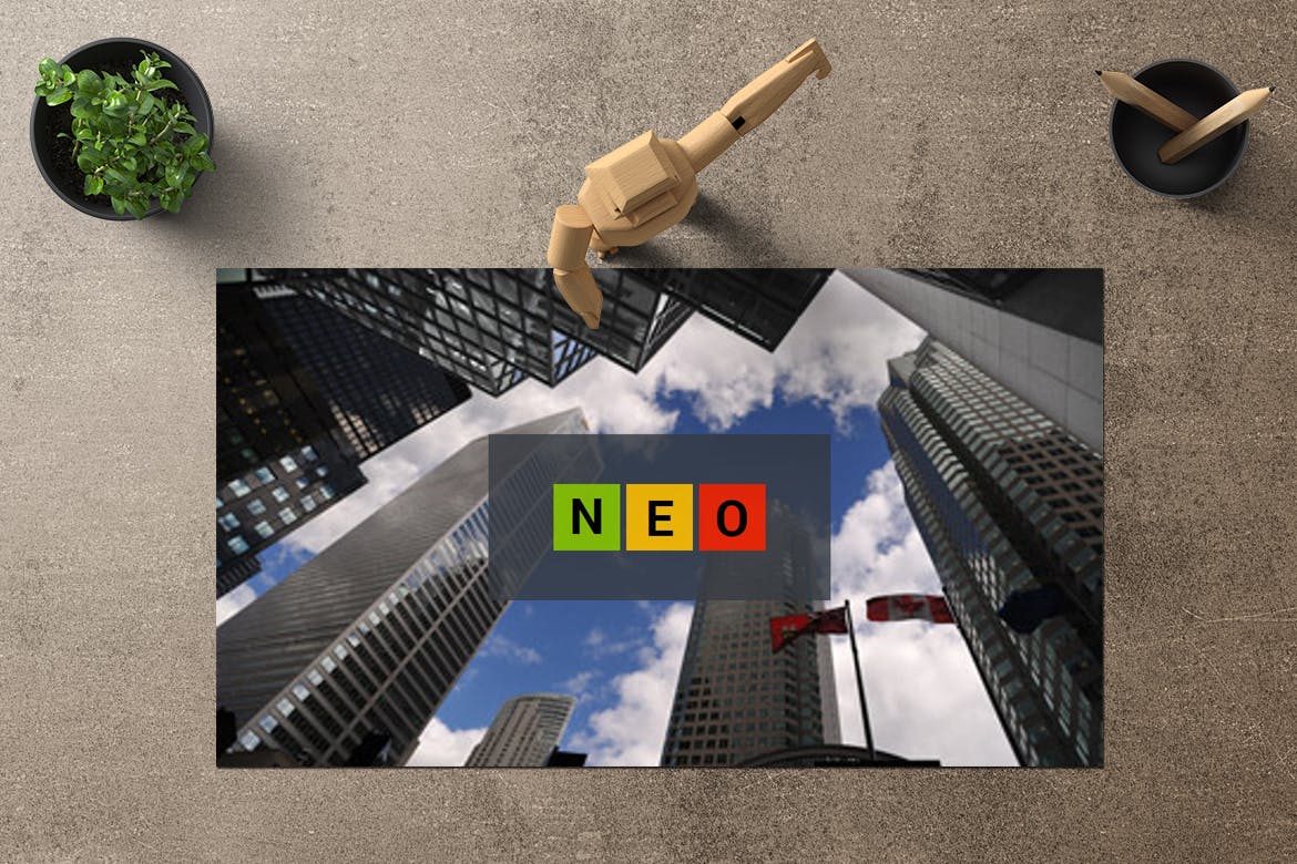 商务/融资/电商/产品推介等多用途第一素材精选谷歌演示模板 Neo Google Slides插图(1)