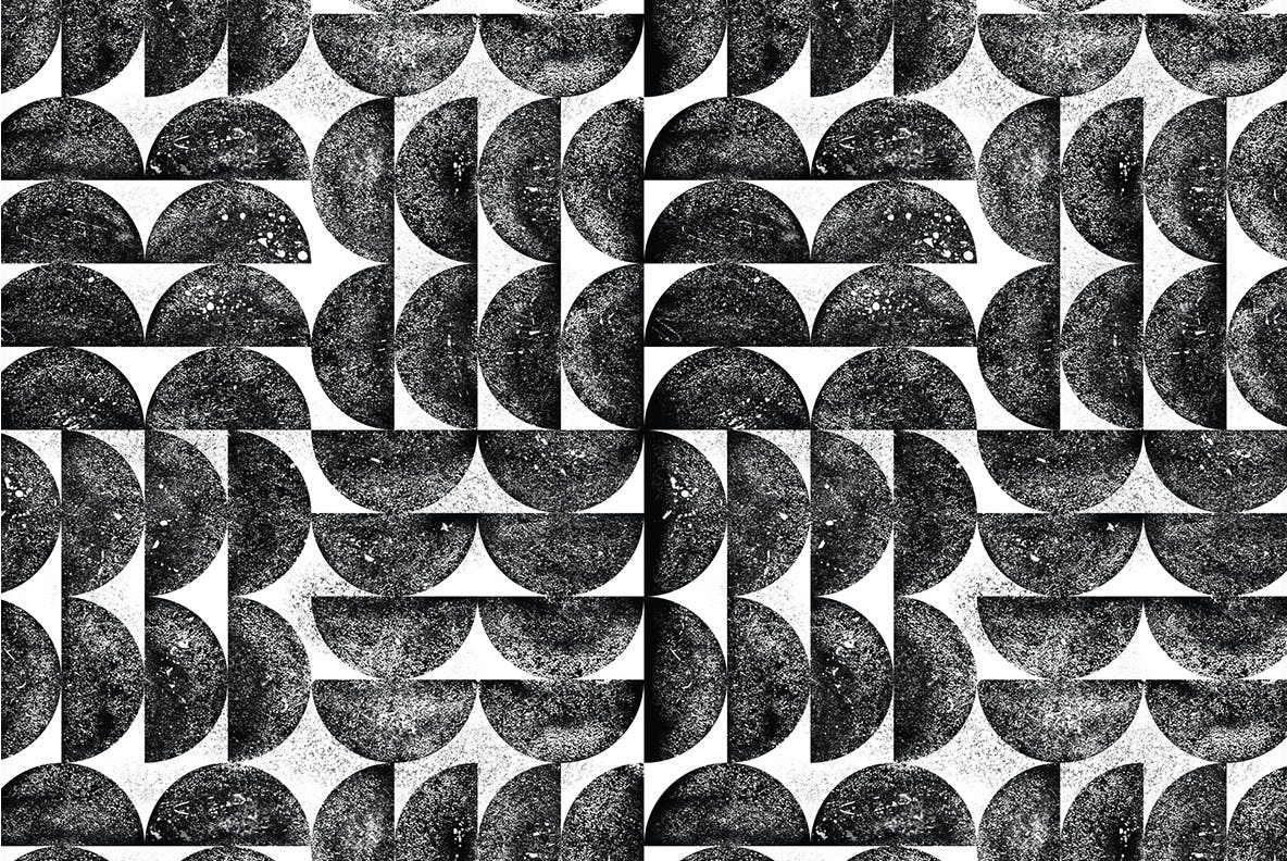 60种沙粒几何图案连续四方图无缝背景图 Grit Pattern插图5