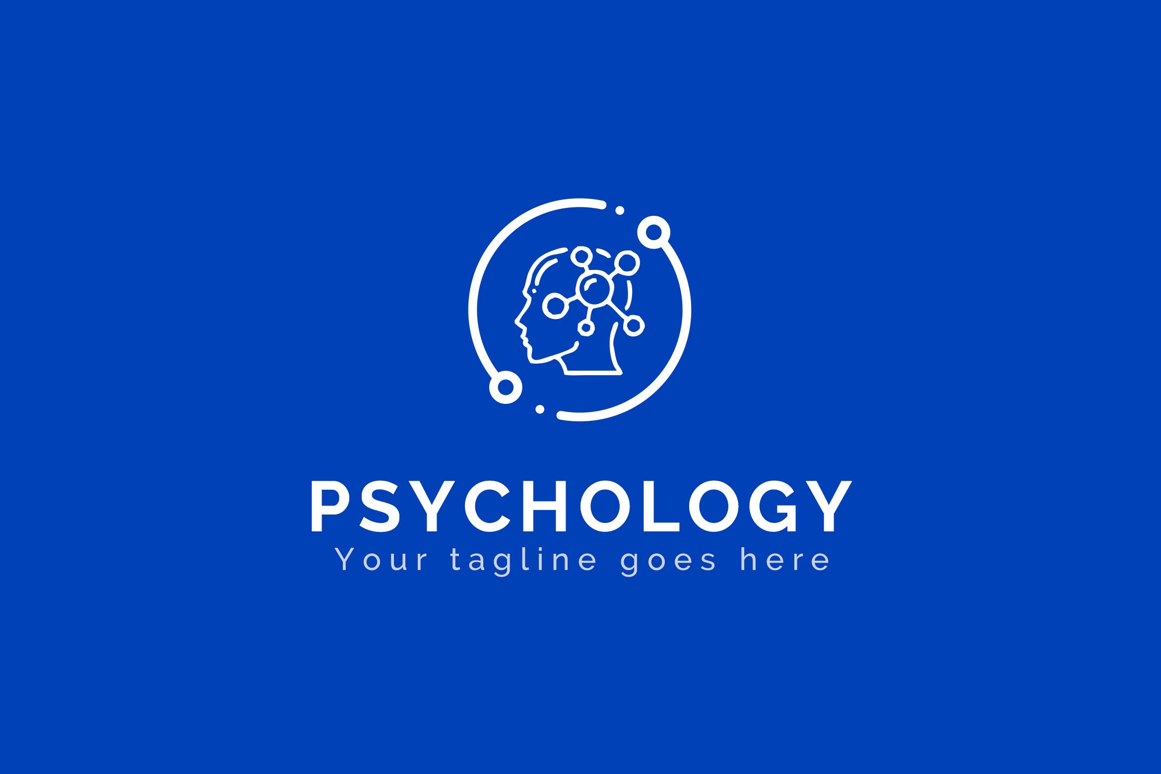 心理学/大脑研究主题高级Logo设计第一素材精选模板 Psychology – Premium Logo Design插图