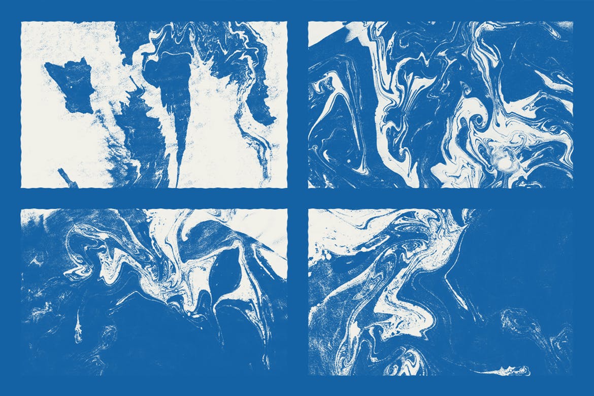 20款水彩纹理肌理矢量大洋岛精选背景 Water Painting Texture Pack Background插图2