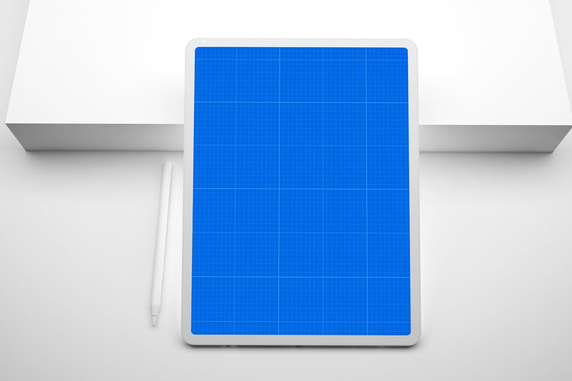 简约风格背景iPad Pro平板电脑蚂蚁素材精选样机模板v2 Clean iPad Pro V.2 Mockup插图(10)