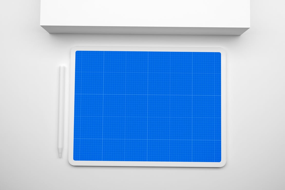 简约风格背景iPad Pro平板电脑第一素材精选样机模板v2 Clean iPad Pro V.2 Mockup插图(11)