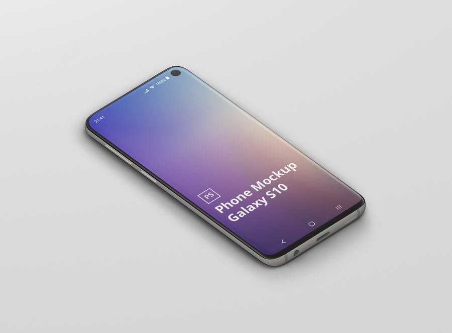 三星Galaxy S10智能手机第一素材精选样机模板 Phone Mockup Galaxy S10插图(10)