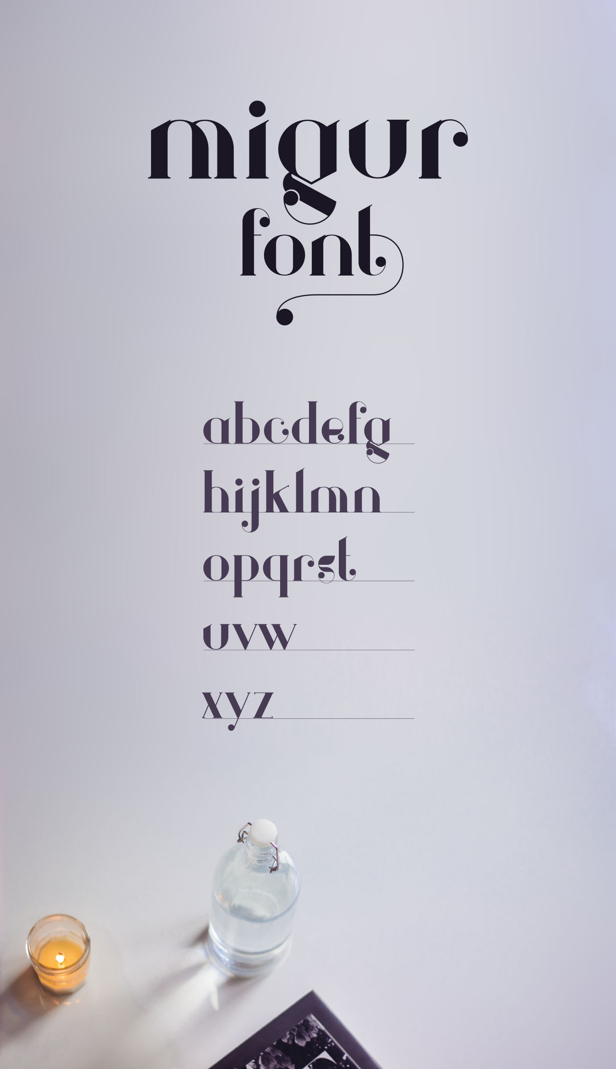 Behance网站推荐最佳英文排版印刷字体蚂蚁素材精选之一 Migur Serif Font插图(1)