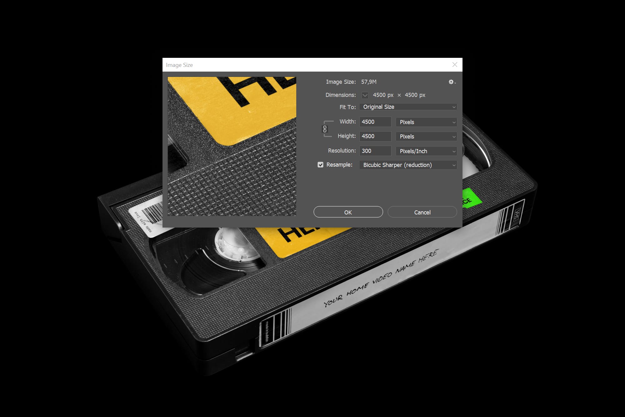 VHS磁带设计效果图第一素材精选样机 VHS Cassette Mockup插图(5)