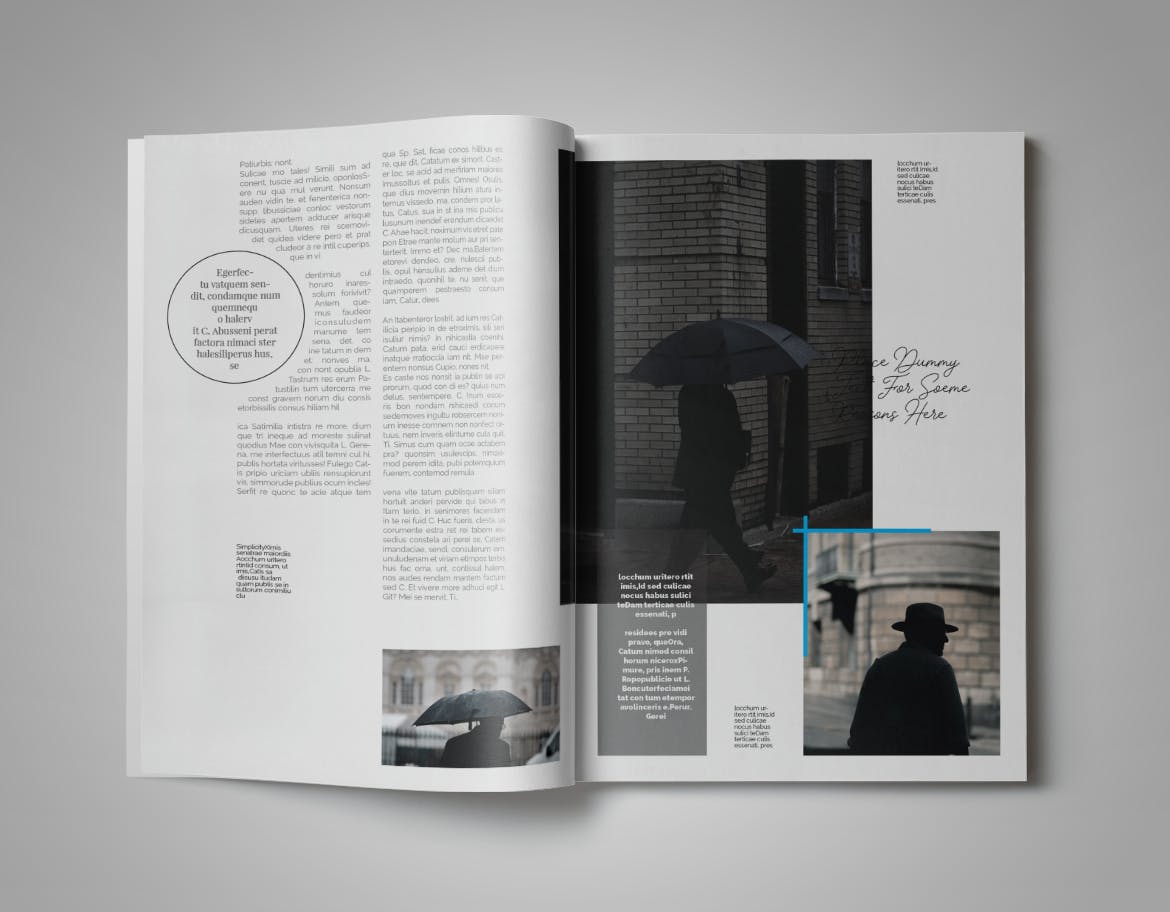 现代版式设计时尚第一素材精选杂志INDD模板 Simplifly | Indesign Magazine Template插图(9)