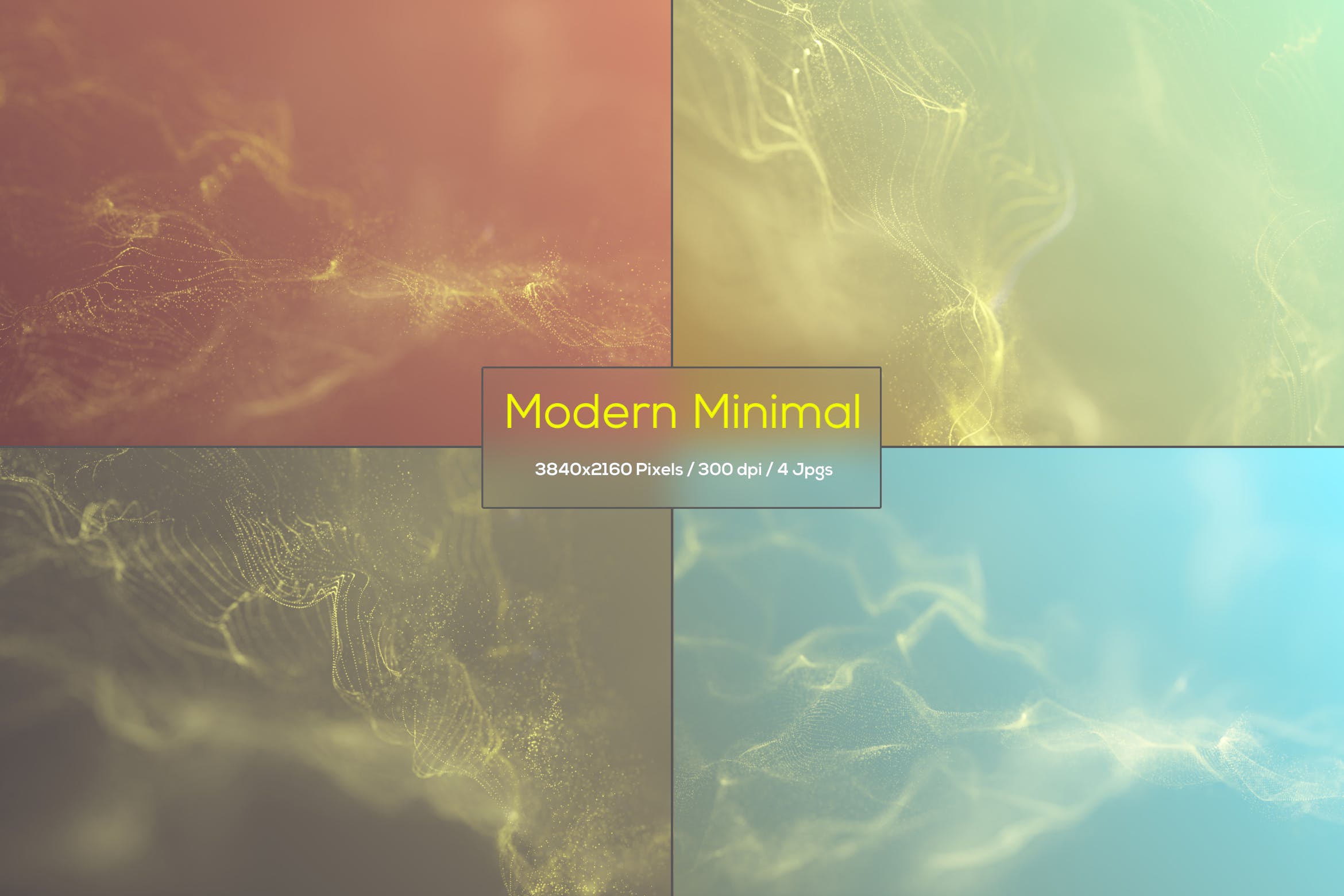 现代简约风格抽象粒子背景图素材 Modern Minimal Backgrounds插图