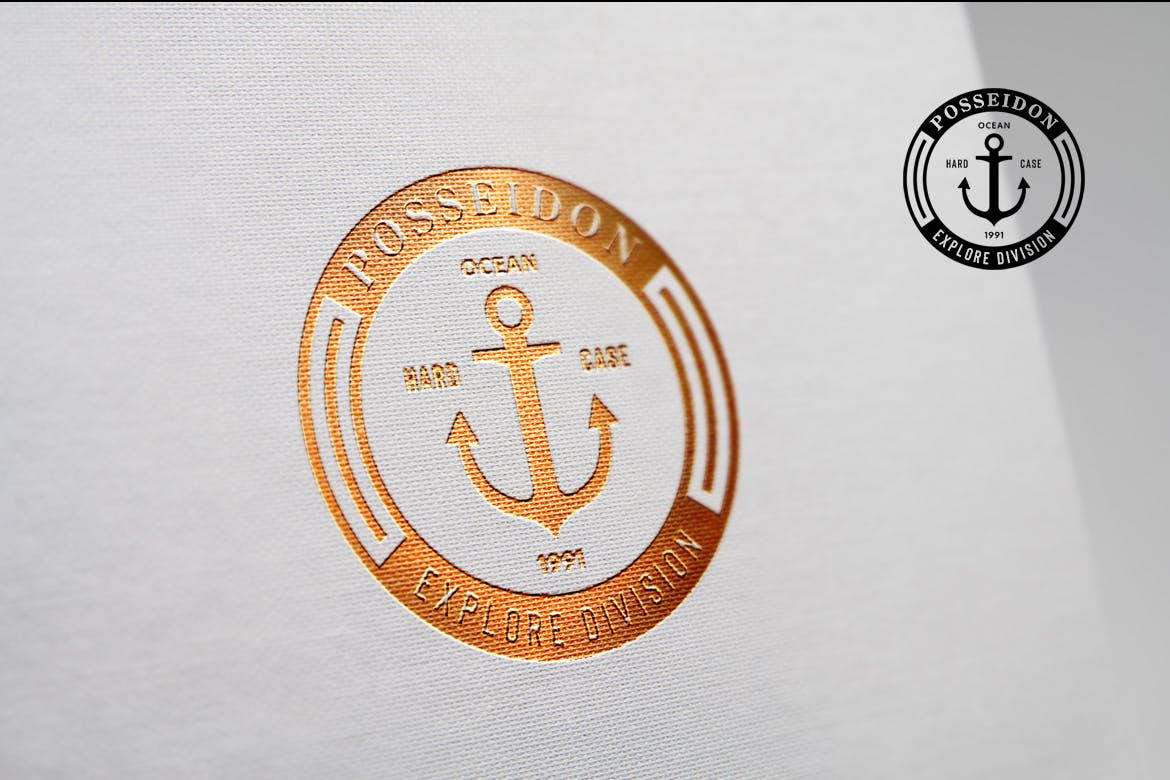 欧美复古设计风格品牌大洋岛精选LOGO商标模板v22 Vintage Logo & Badge Vol. 22插图4
