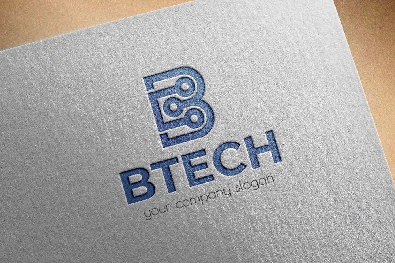 基于B字母图形的企业Logo设计第一素材精选模板 Letter Based Business Logo Template插图(2)