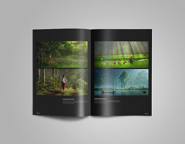 独立摄影师作品集作品画册排版设计模板 Photographer Portfolio插图9