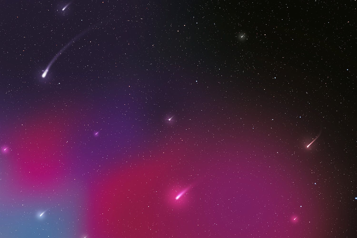 4K抽象星空高清蚂蚁素材精选背景素材v2 Starfall Backgrounds 2插图(2)