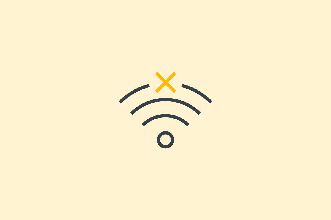 15枚无线网络&WIFI主题矢量第一素材精选图标 15 Wireless & Wi-Fi Icons插图(2)