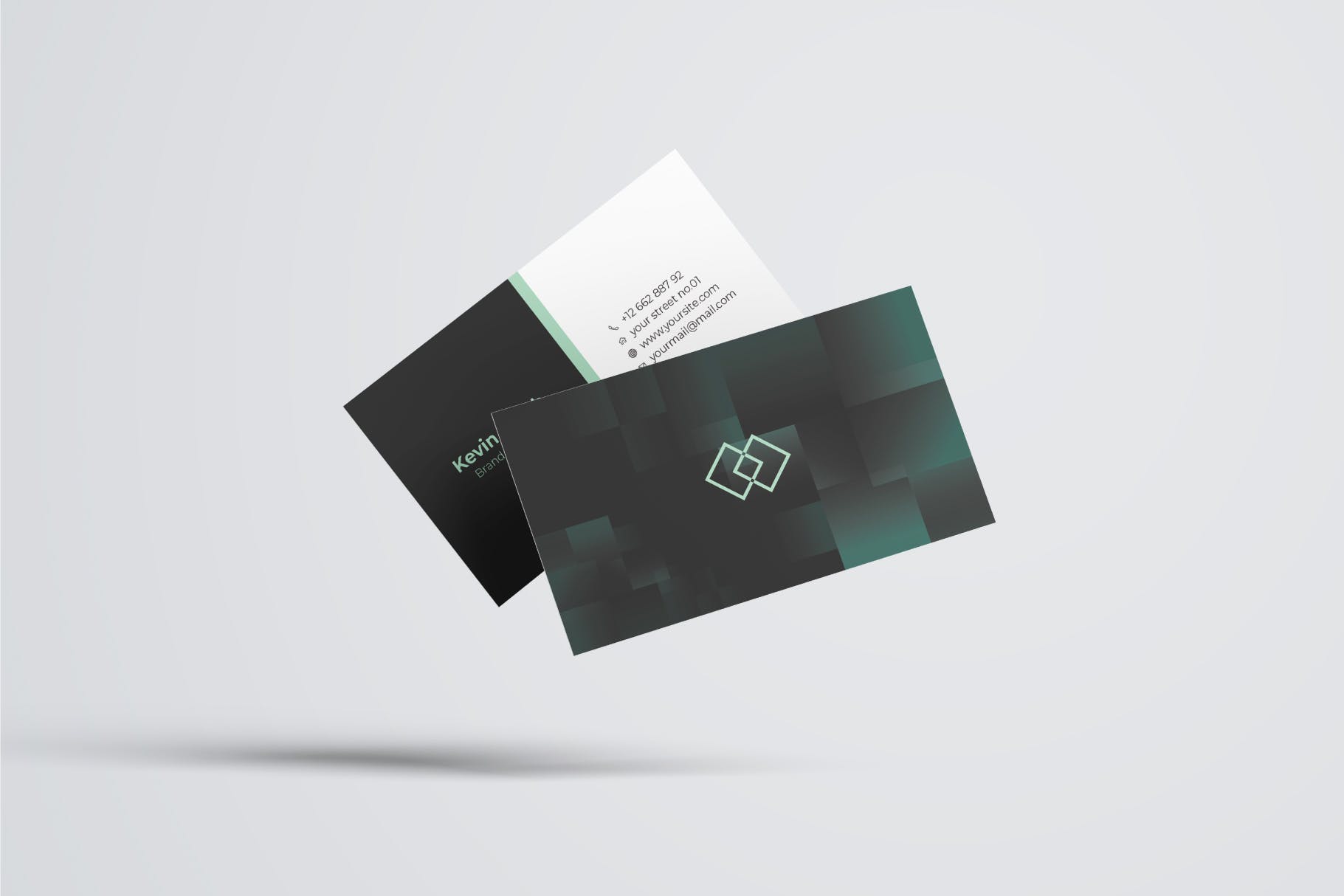 标准实用的企业宣传第一素材精选名片模板素材v51 Business Card Template.v51插图(1)