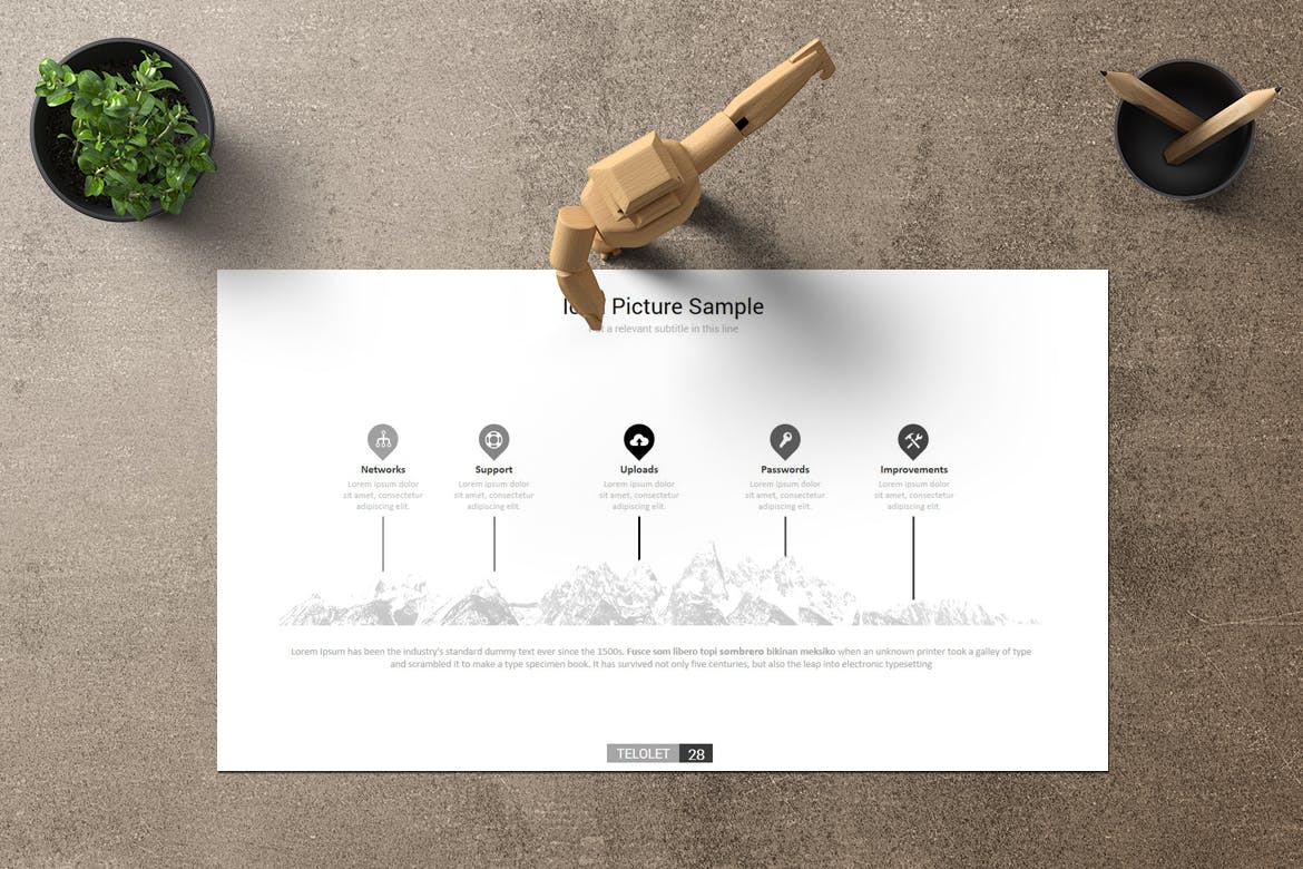 企业历史/企业介绍谷歌幻灯片设计模板 Telolet Google Slides插图4