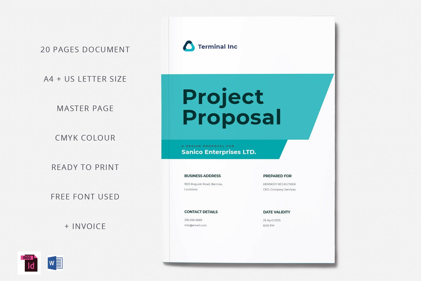 项目提案/项目规划书设计模板 Bussiness Proposal插图