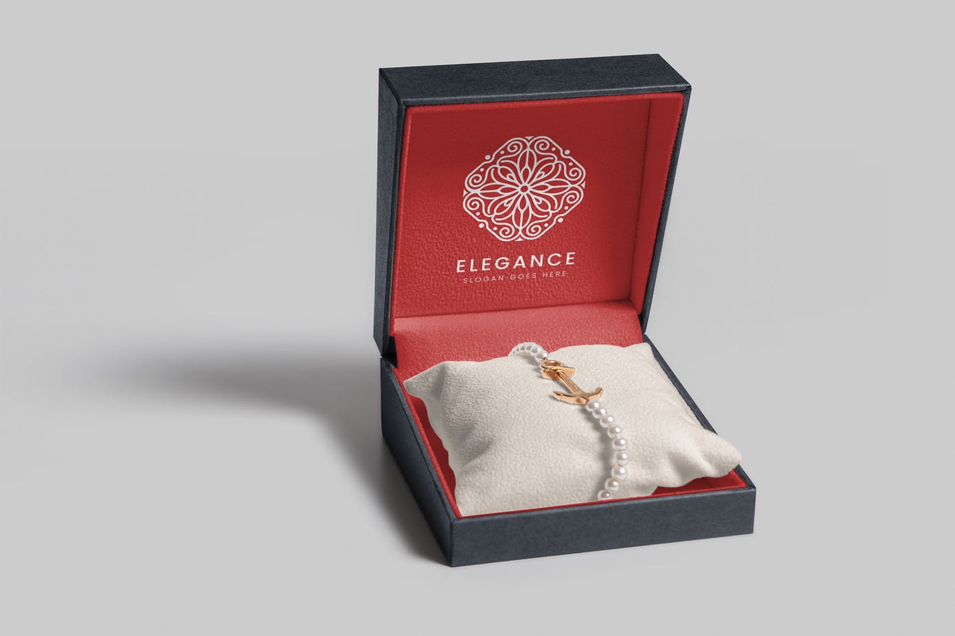 珠宝包装盒设计图蚂蚁素材精选模板 Jewelry Packaging Box Mockups插图(8)