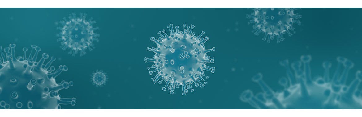 冠状病毒Covid-19高清Banner背景图素材 Coronavirus ( Covid – 19 ) Wide Background Pack插图3