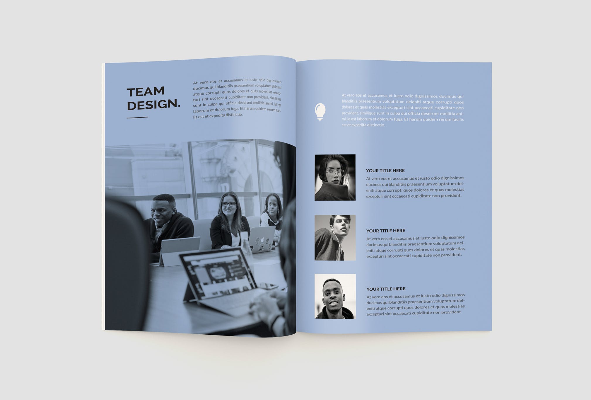 创意设计公司画册设计模板 Design Company Profile插图(9)