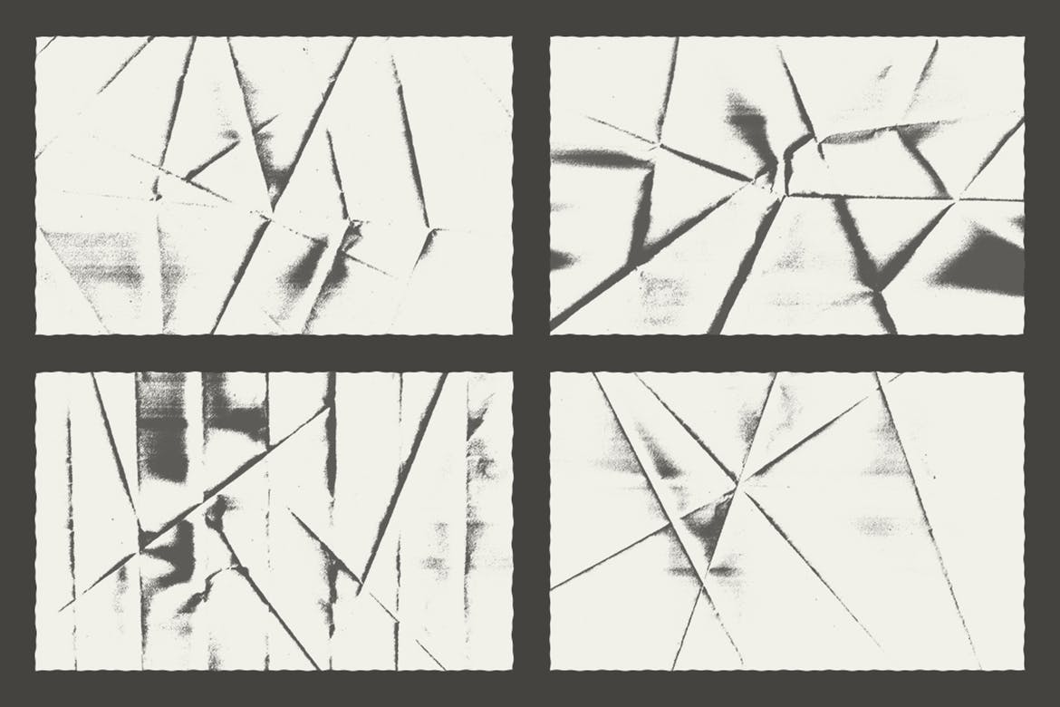20款折叠纸张纹理矢量蚂蚁素材精选背景 Fold Paper Texture Pack Background插图(4)