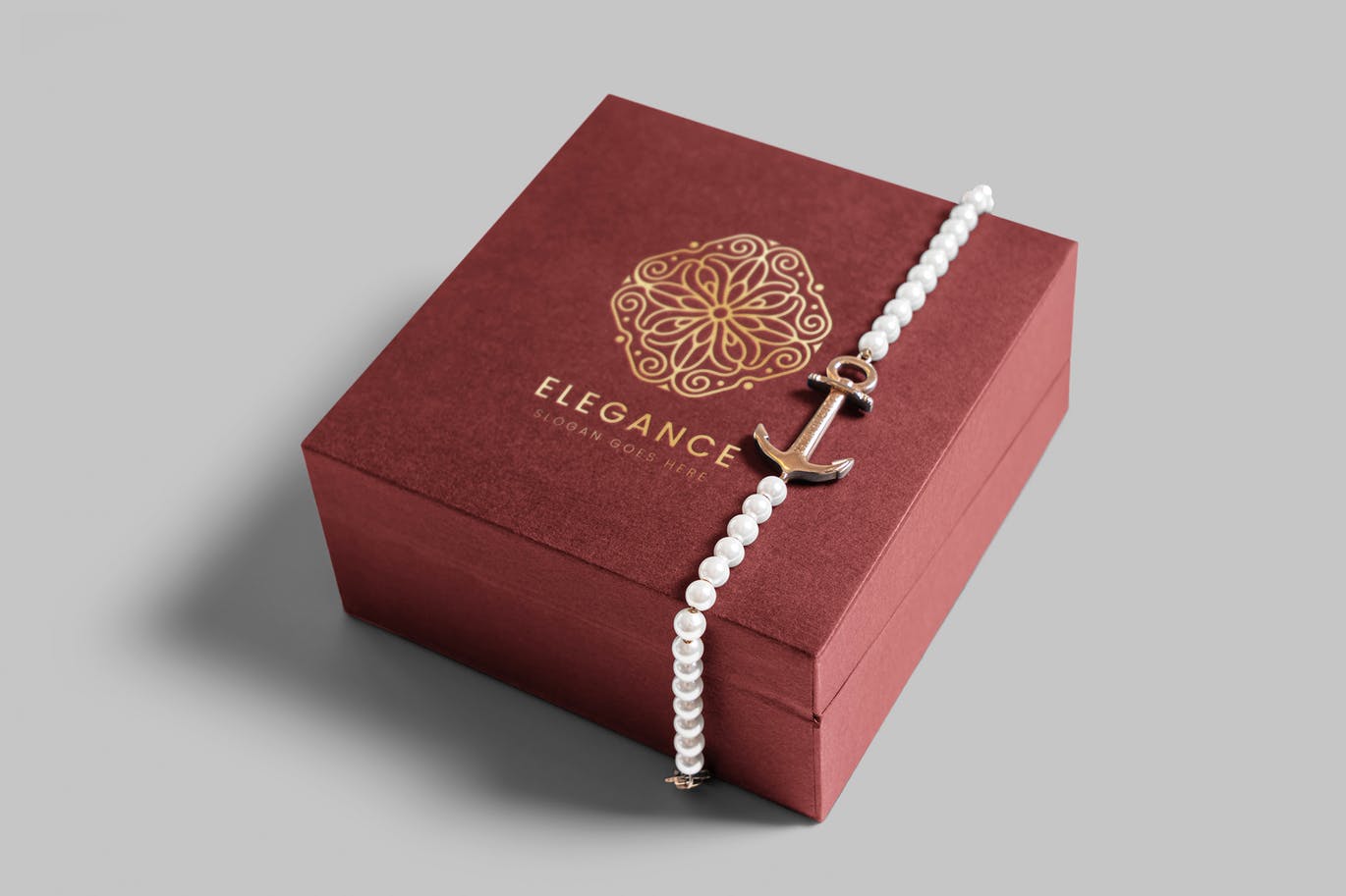 珠宝包装盒设计图第一素材精选模板 Jewelry Packaging Box Mockups插图(3)