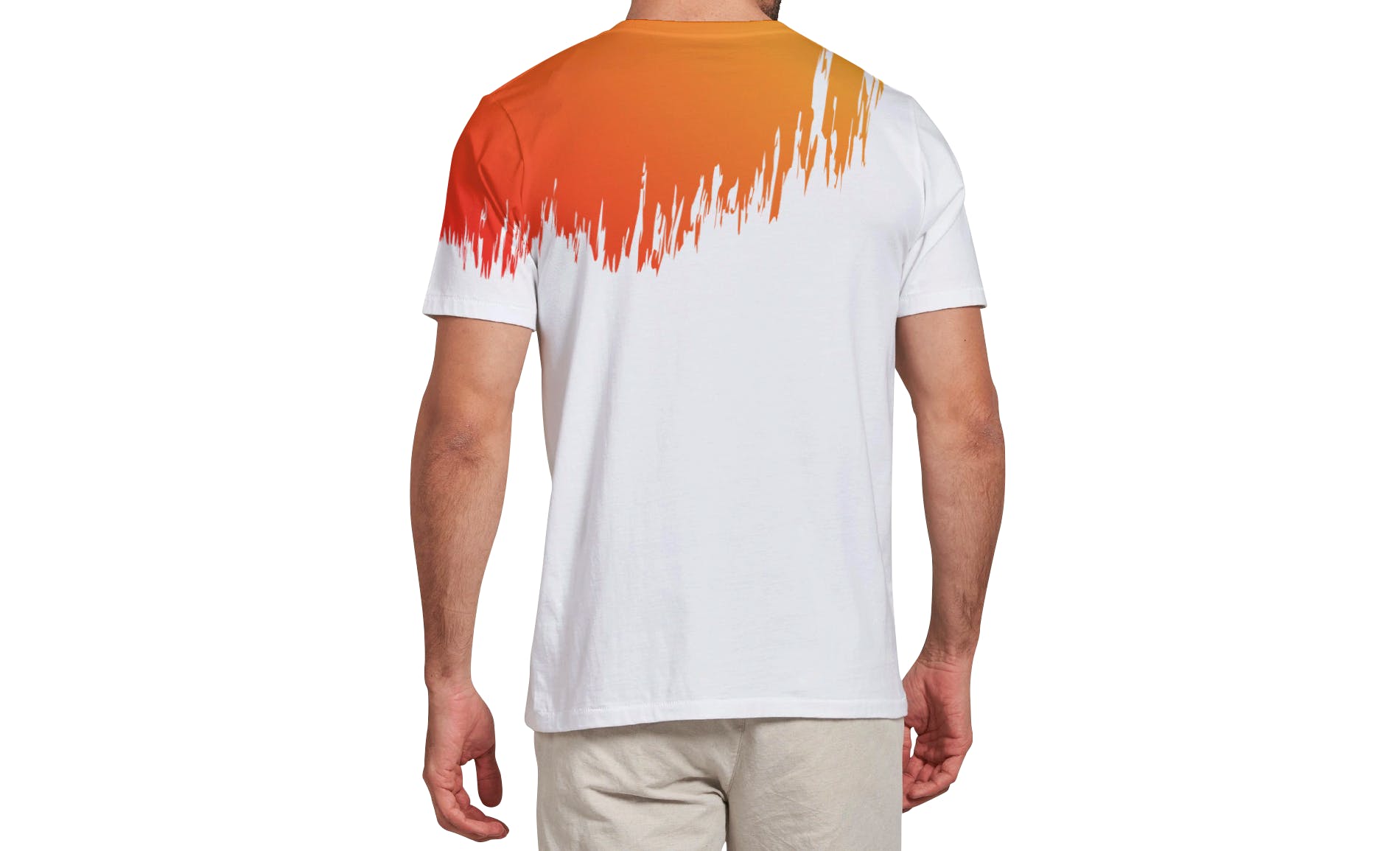 男士T恤印花设计效果图样机第一素材精选v03 T-shirt Mockup Vol 03插图(13)